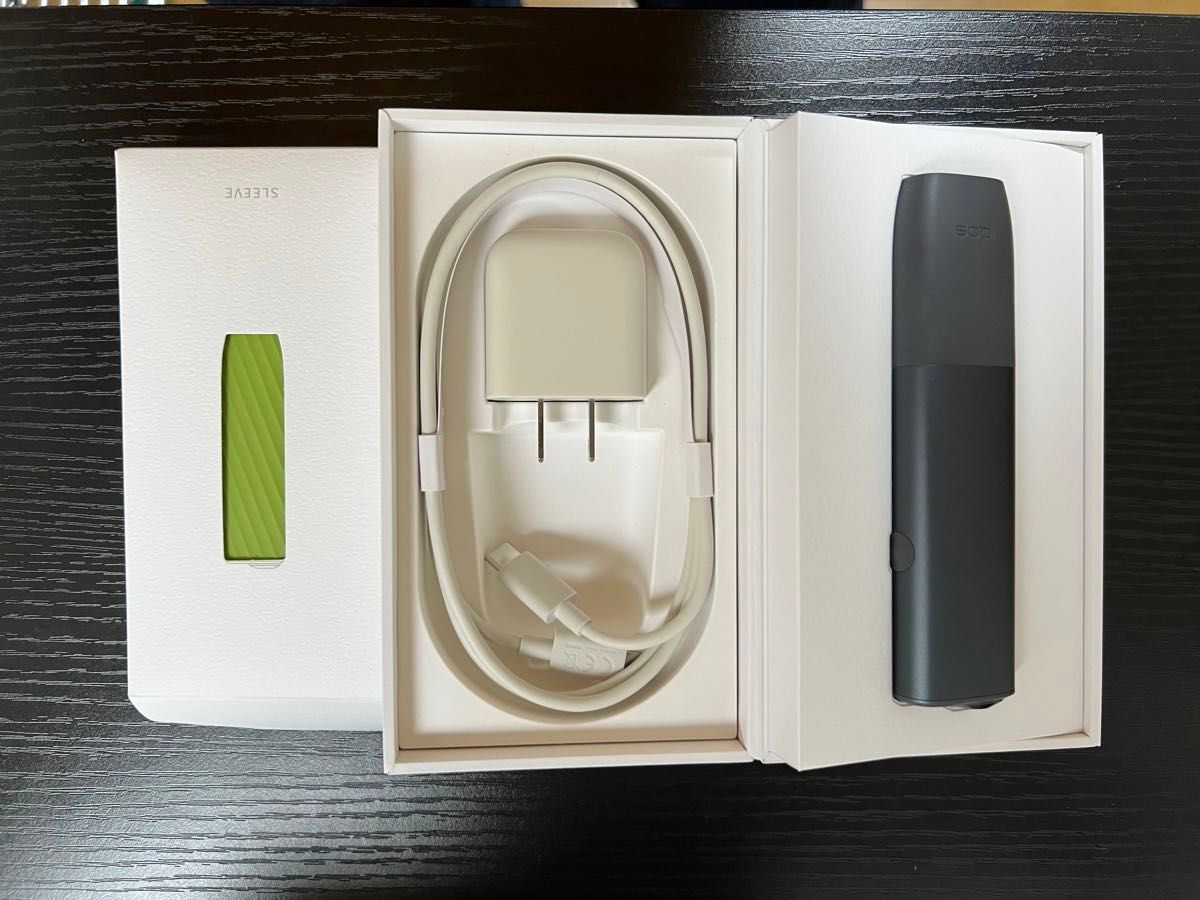 IQOS イルマ ワン グレー　本体・付属品・外箱　カバー付き