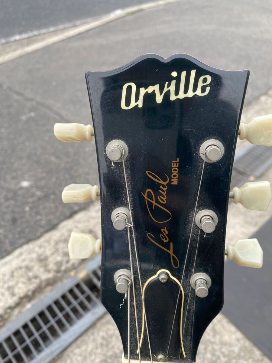 ○F8089 Orville Les Paul レスポール　エレキギター スタンド付き○