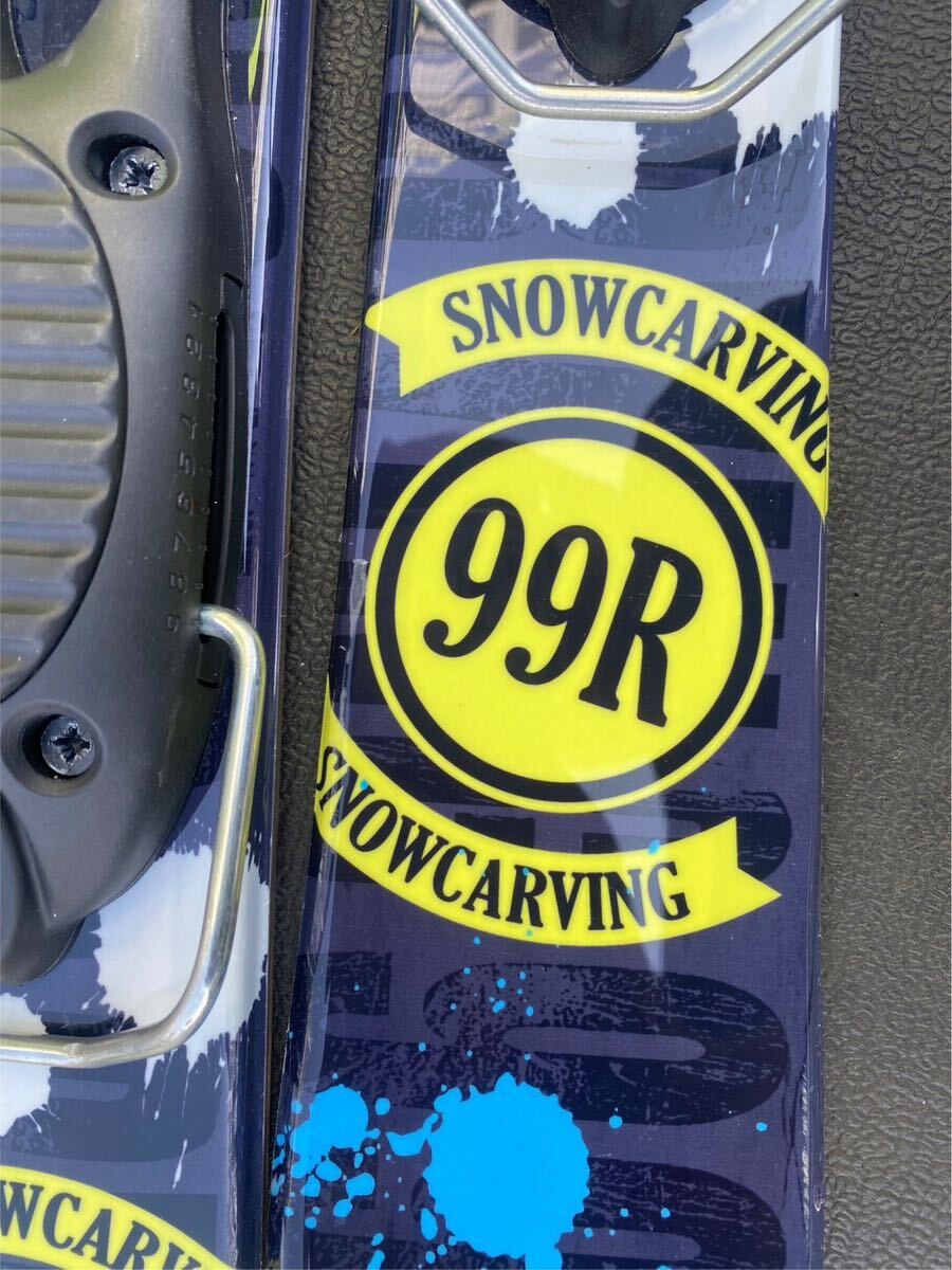 ○EW8747 SNOWCARVING 99R ショートスキー 99cm○