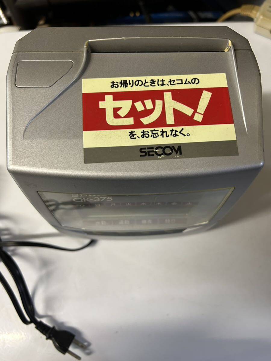 ★セイコープレシジョン タイムレコーダー QR-375の画像6