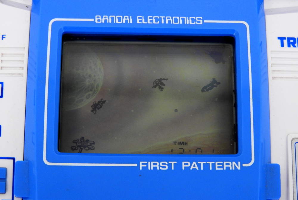 BANDAI LSI GAME トリプルビジョン ガンダム3大決戦! レトロ 通電・基本動作確認済み 現状品の画像5