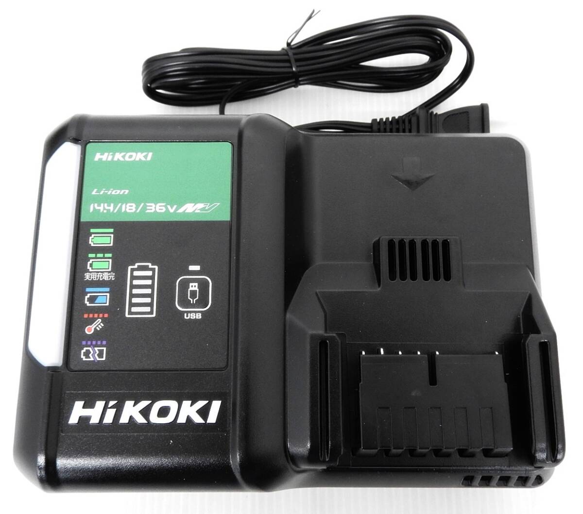 未使用品!! HiKOKI ハイコーキ 急速充電器 UC18YDL2の画像3