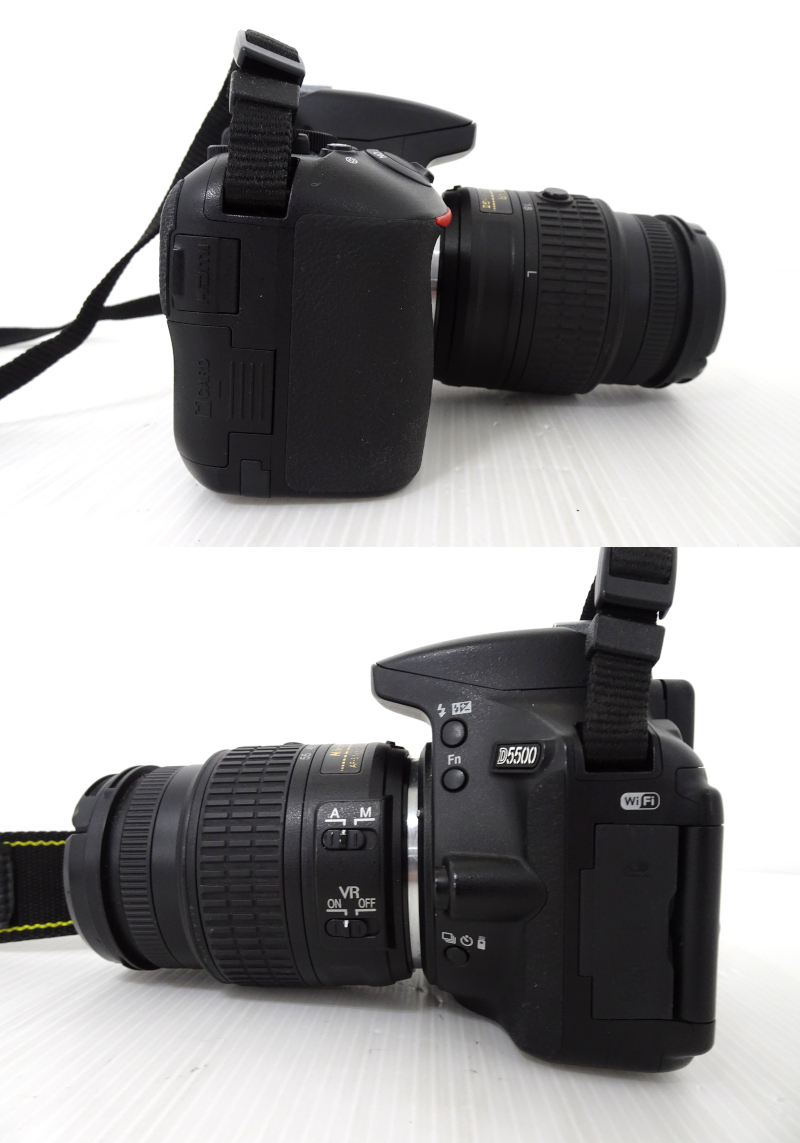 Nikon ニコン D5500 デジタル一眼カメラ DX VR AF-S NIKKOR 18-55mm 1:3.5-5.6GⅡの画像8