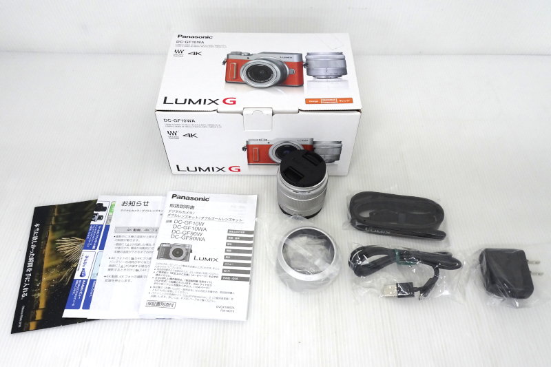 Panasonic パナソニック LUMIX G デジタルカメラ DC-GF10WA /G VARIO 1：4.0-5.6 35-100mm ASPH/G VARIO 1:3.5-5.6 12-32mm ASPH レンズ2点_画像7