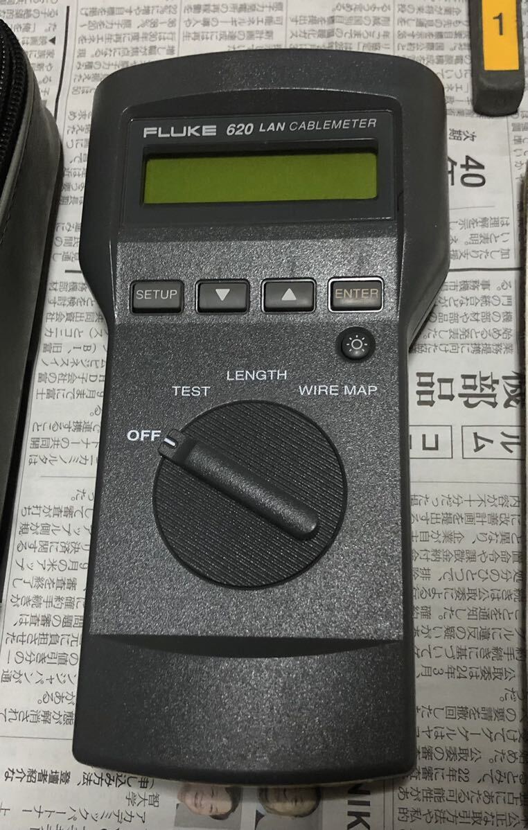 Yahoo!オークション - Fluke 620 LAN CableMeter ケーブル Yahoo!オークション - Fluke 620 LAN CableMeter ケーブル