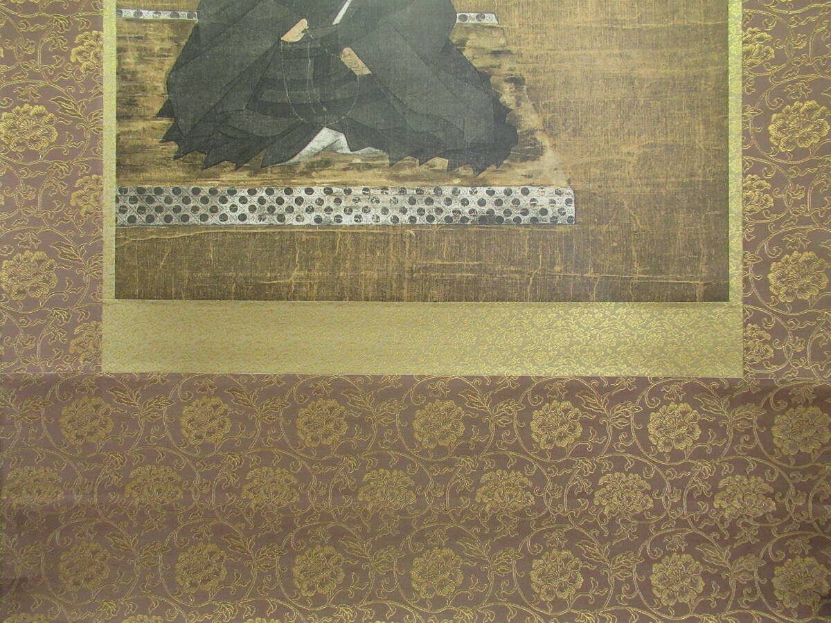  巧芸印刷 美品 浄土真宗 本福寺蔵 親鸞聖人 蓮如上人 二尊連坐像 共箱 掛軸 仏教美術_画像5