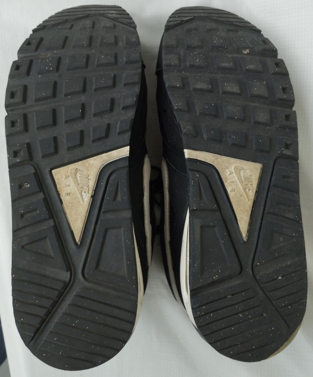 NIKE AIRMAX us9.5 27.5cm  黒 ナイキ エアマックス スウォッシュ ブラック スニーカー 靴