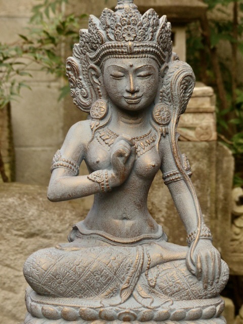 稲穂の女神デウィスリ h44cm DewiSri ヒンドゥー仏像　お米の神様. 0321_画像3