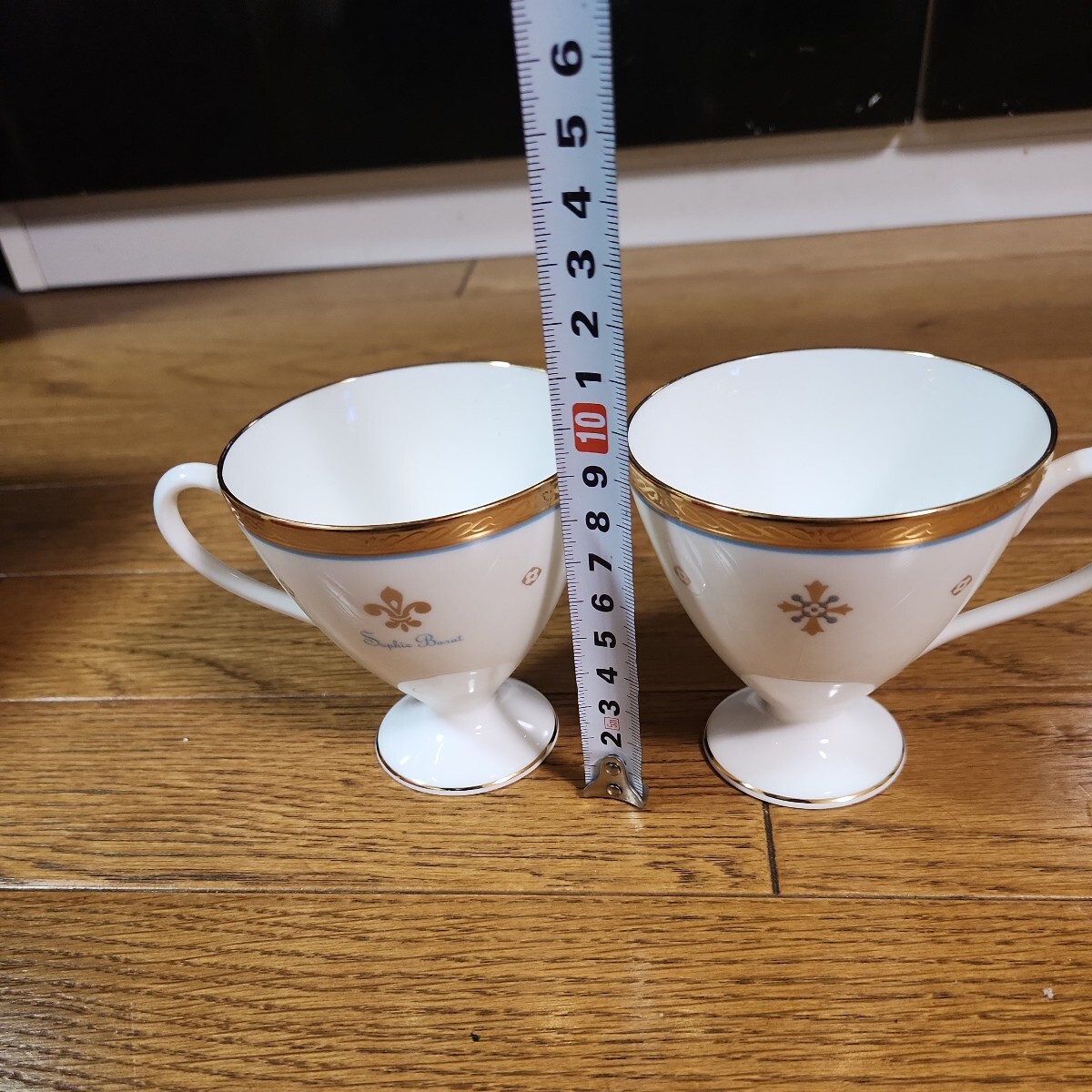 カップ コーヒーカップ ノリタケ Noritake  ティーカップ コレクション 昭和レトロ 洋食器 ペア 陶器 食器の画像5