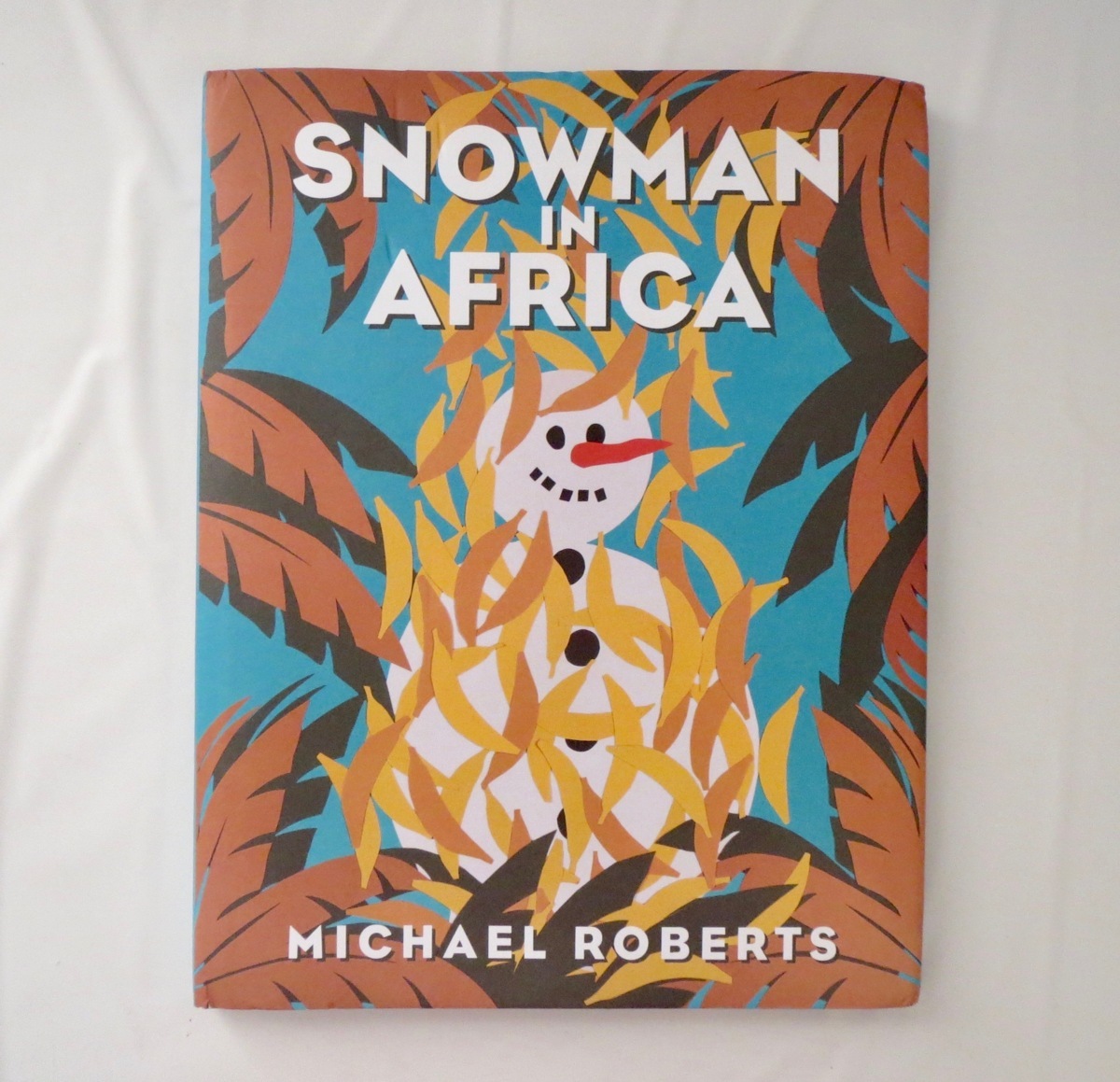 【絵本】マイケル・ロバーツ『SNOWMAN IN AFRICA アフリカのゆきだるま』グッチ ユニセフ支援キャンペーン_画像1