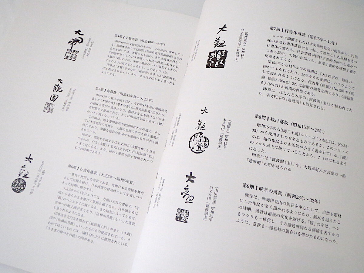 【図録】足立美術館 開館35周年記念『横山大観展』2005年◎東京美術学校 岡倉天心 日本画 日本美術院_画像6