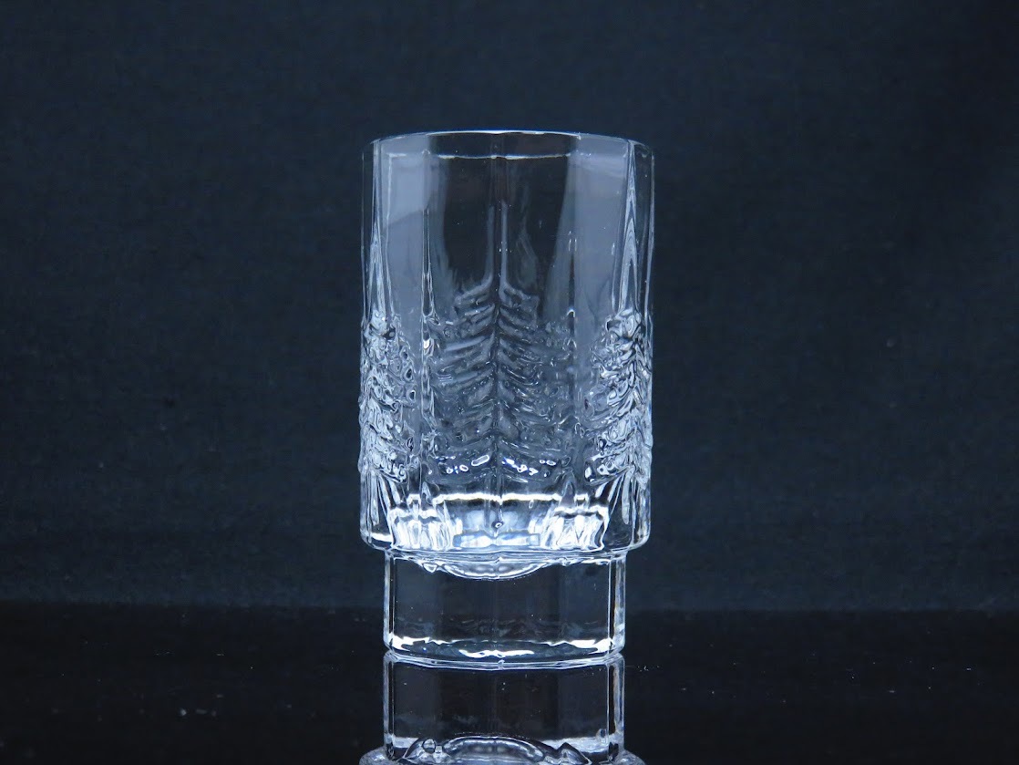 iittala/イッタラ Kuusi/クーシ Jorma Vennola/ヨルマヴェンノラ ショットグラス グラス H6.0cm [1]の画像1