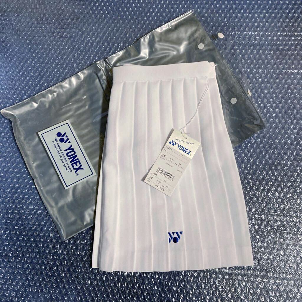  Yonex YONEX юбка 58 белый юбка в складку 202 теннис Cheer жезл retro спортивная форма school meitsu