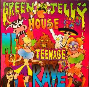 Green Jell / House Me Teenage Rave 1993年にダンスシーンで吹き荒れるRAVEカルチャーに乗っかったIQ低めのレイヴィーアシッドハウス作！_画像1