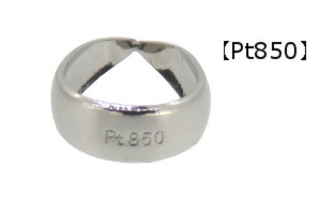 Hカラー 0.5ct ダイヤモンド ネックレス 18金製 K18 PT850 国内生産品【高品質ダイヤ使用】プラチナ (刻印有 2 4444の画像8
