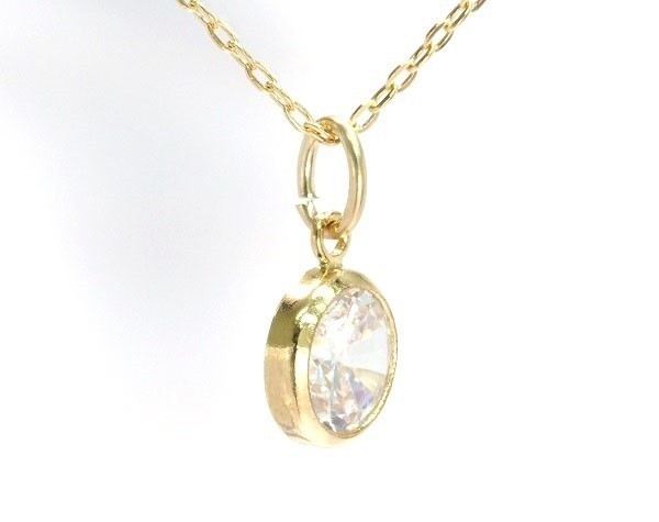 大粒 ダイヤモンド ネックレス 1.00ct 高級仕上げ 高品質 プレゼント 4411の画像2