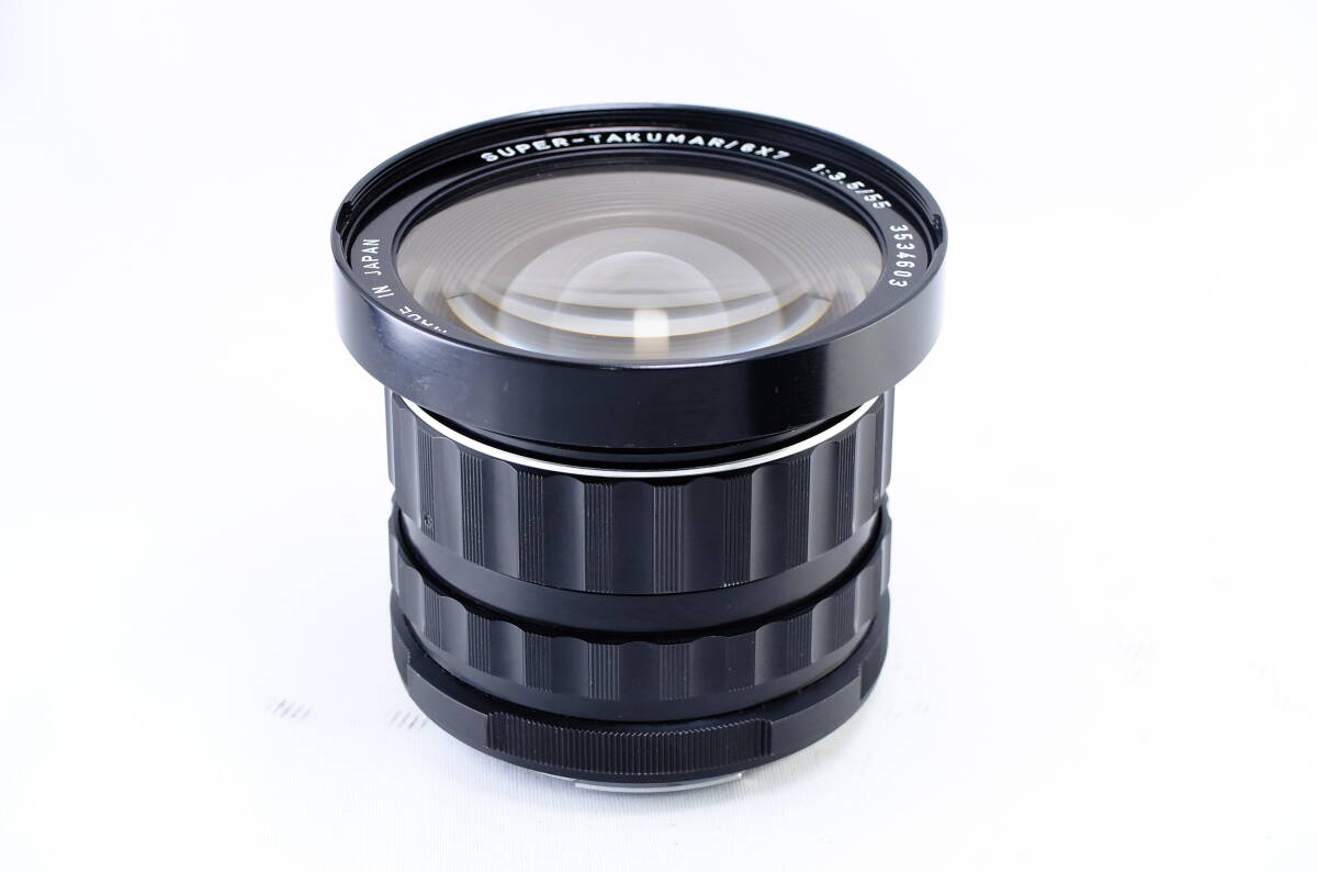 【C04D】【売り切り】PENTAX ペンタックス SUPER-TAKUMAR 6X7 55mm F3.5 中判レンズ MF 単焦点の画像7