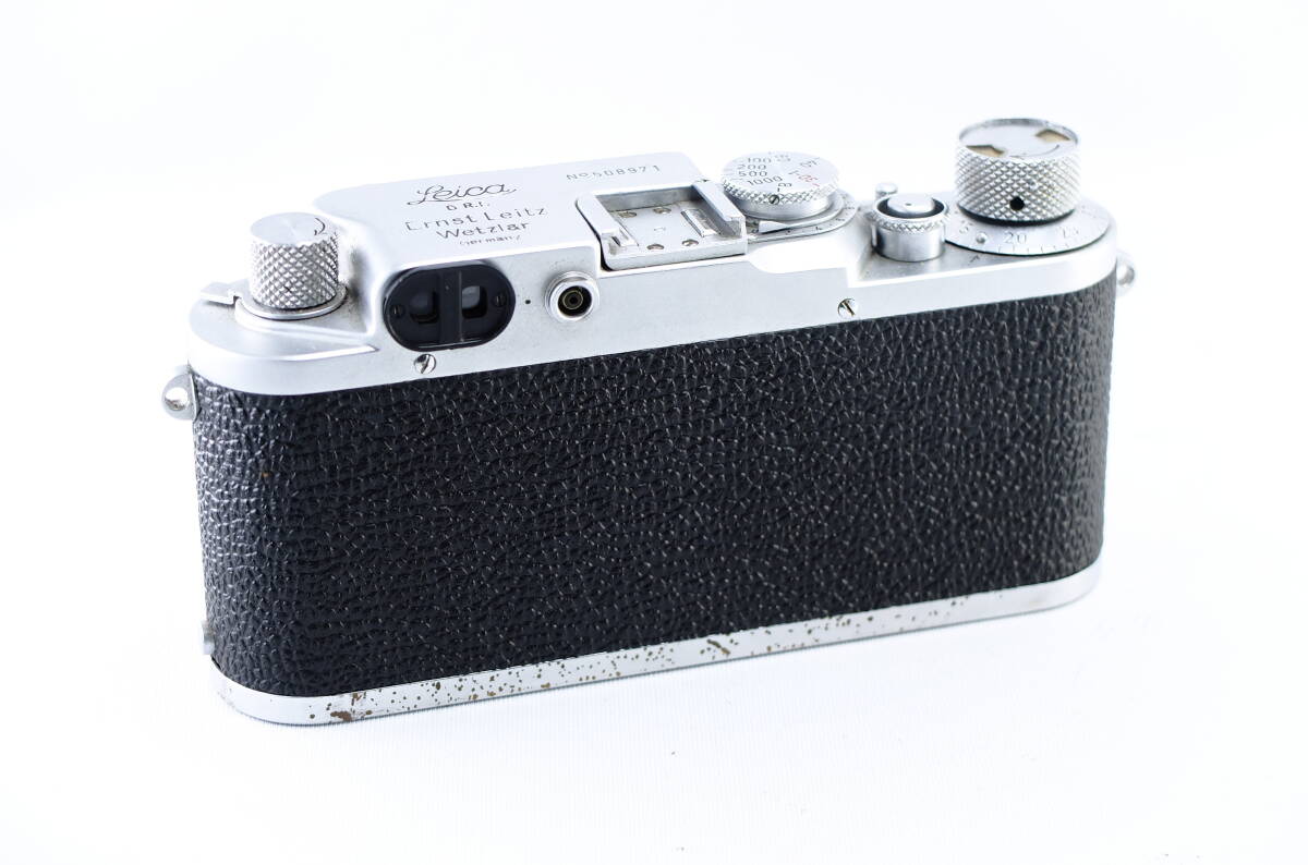 【D02D】【売り切り】Leica ライカ Ⅲf セルフタイマー付き ボディ Leitz レンジファインダー フィルムカメラ