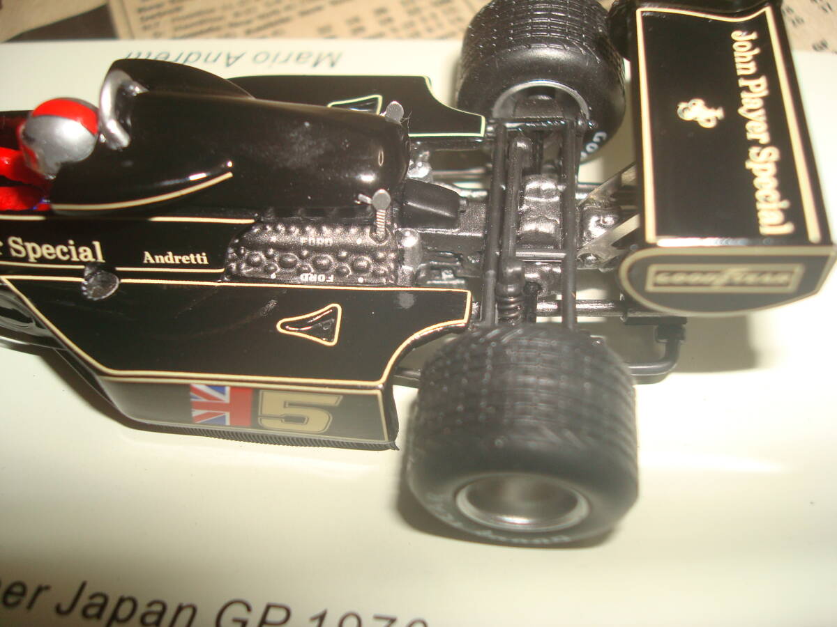 ★☆ロータス 77 フォード 1976年 F1・イン・ジャパン 優勝 M.アンドレッティ スパーク 1/43 Lotus 77 Ford M.Andretti☆★の画像4