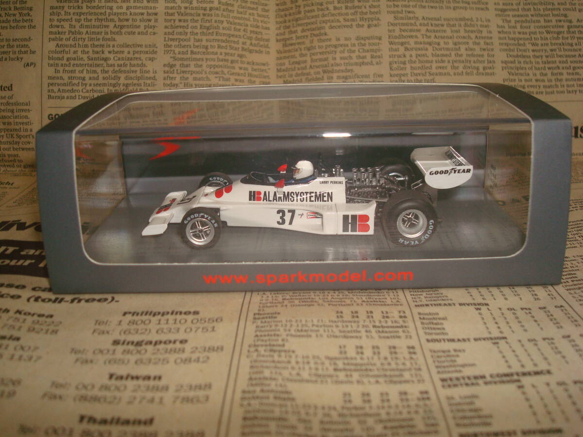 ★☆ボロ 001 フォード 1976年 ベルギーGP L.パーキンス スパーク 1/43 Boro 001 Ford L.Perkins☆★の画像10