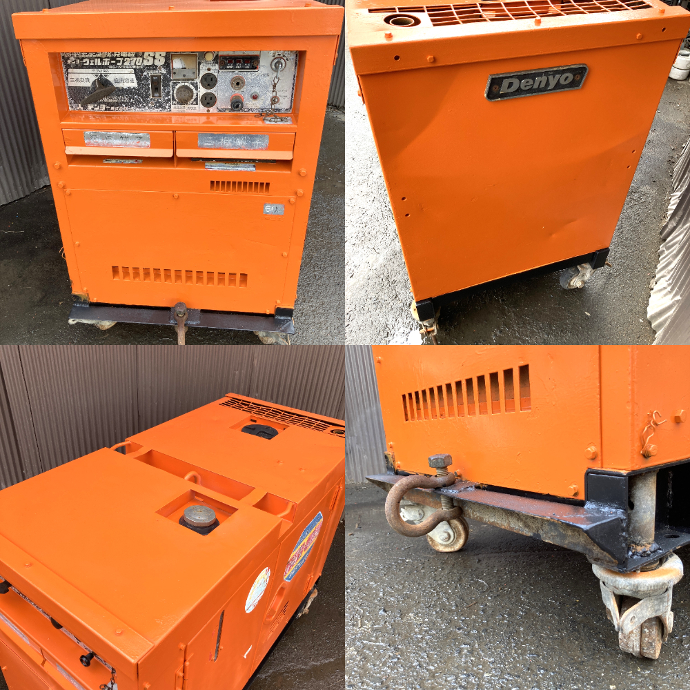 Yahoo!オークション - デンヨー/エンジン溶接・発電機/ウェル Yahoo!オークション - デンヨー/エンジン溶接・発電機/ウェル