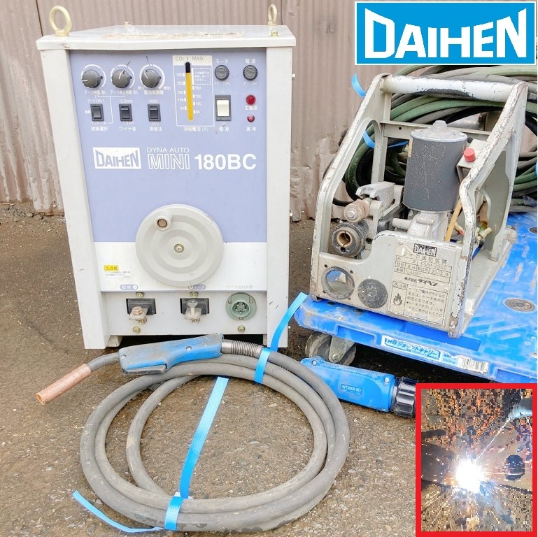 Yahoo!オークション - ダイヘン/co2 mag溶接機/動作確認動画あり Yahoo!オークション - ダイヘン/co2 mag溶接機/動作確認動画あり