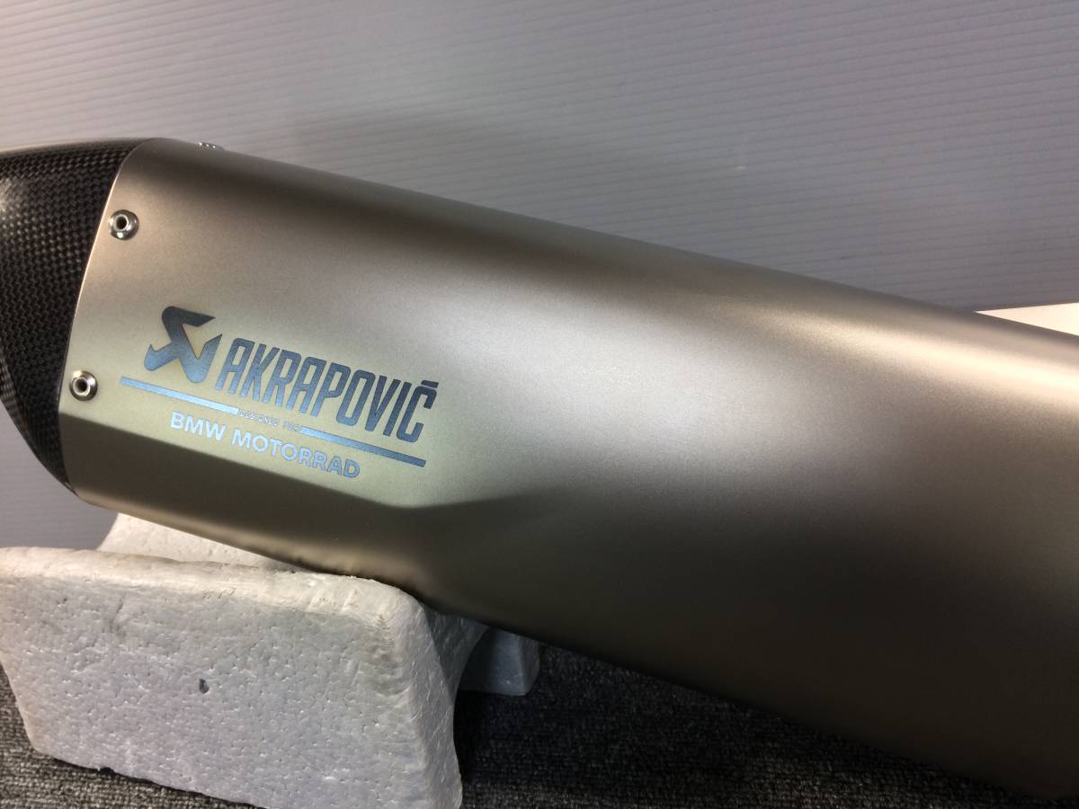 管理番号02935 【美品】 AKRAPOVIC アクラポビッチ スリップオン マフラー S1000RR 19- K67 S1000R 21-の画像4