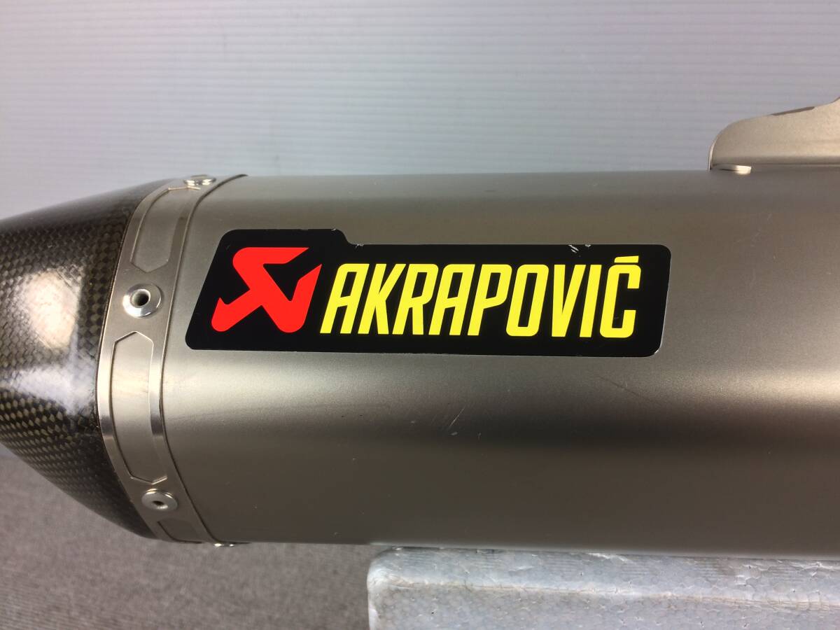 管理番号02212　アクラポビッチ　AKRAPOVIC　スリップオン　マフラー　KTM 390 DUKE 13-16_画像2