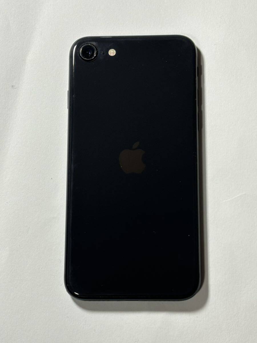 1円〜 iPhoneSE 第二世代 SIMフリー ブラック 64G_画像2