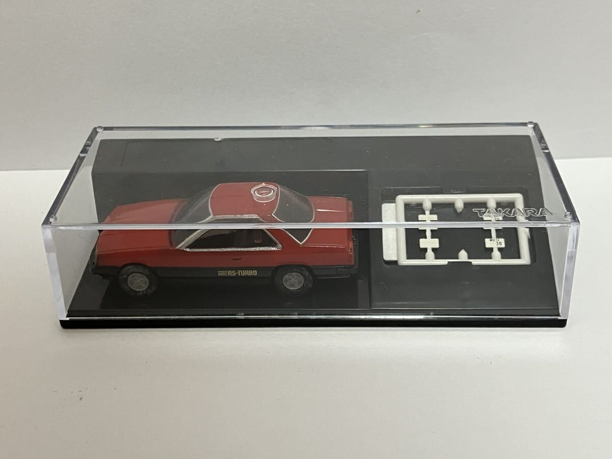 少し訳あり!! チョロQ シルエット 1/80 日産 フェアレディz 280zx S130 スカイライン ターボRS R30 青 赤 タカラ Silhouette 旧車 当時の画像7