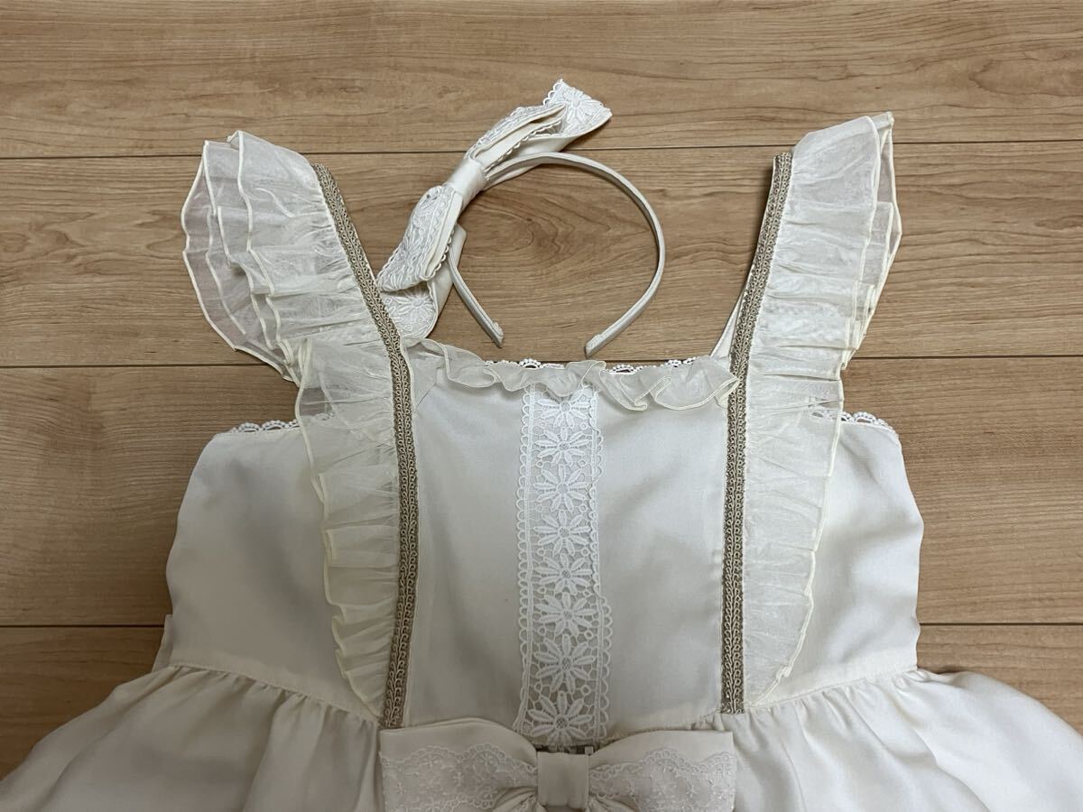  super rare!! beautiful goods!! Angelic Pretty Little Charlotte JSK ivory Angelic Pretty 2020 year roli.ta Lolita Katyusha attaching records out of production 