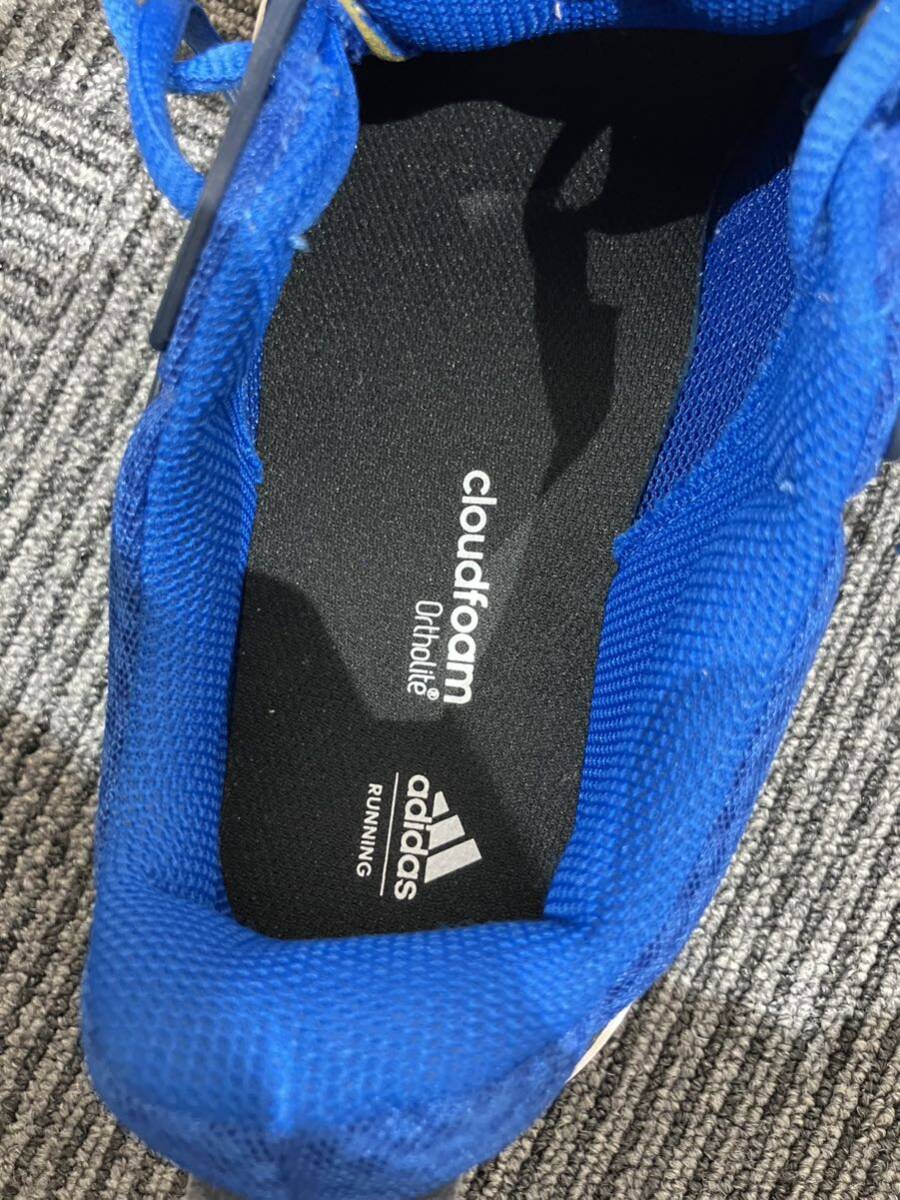 アディダス adidas ランニングシューズ　青　未使用品　箱無　27cm_画像6