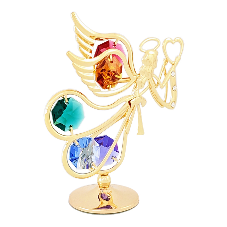  angel . woman seat ornament 3 birthday present extra attaching celebration gift memory day woman ... seat Angel cue pito high class crystal 