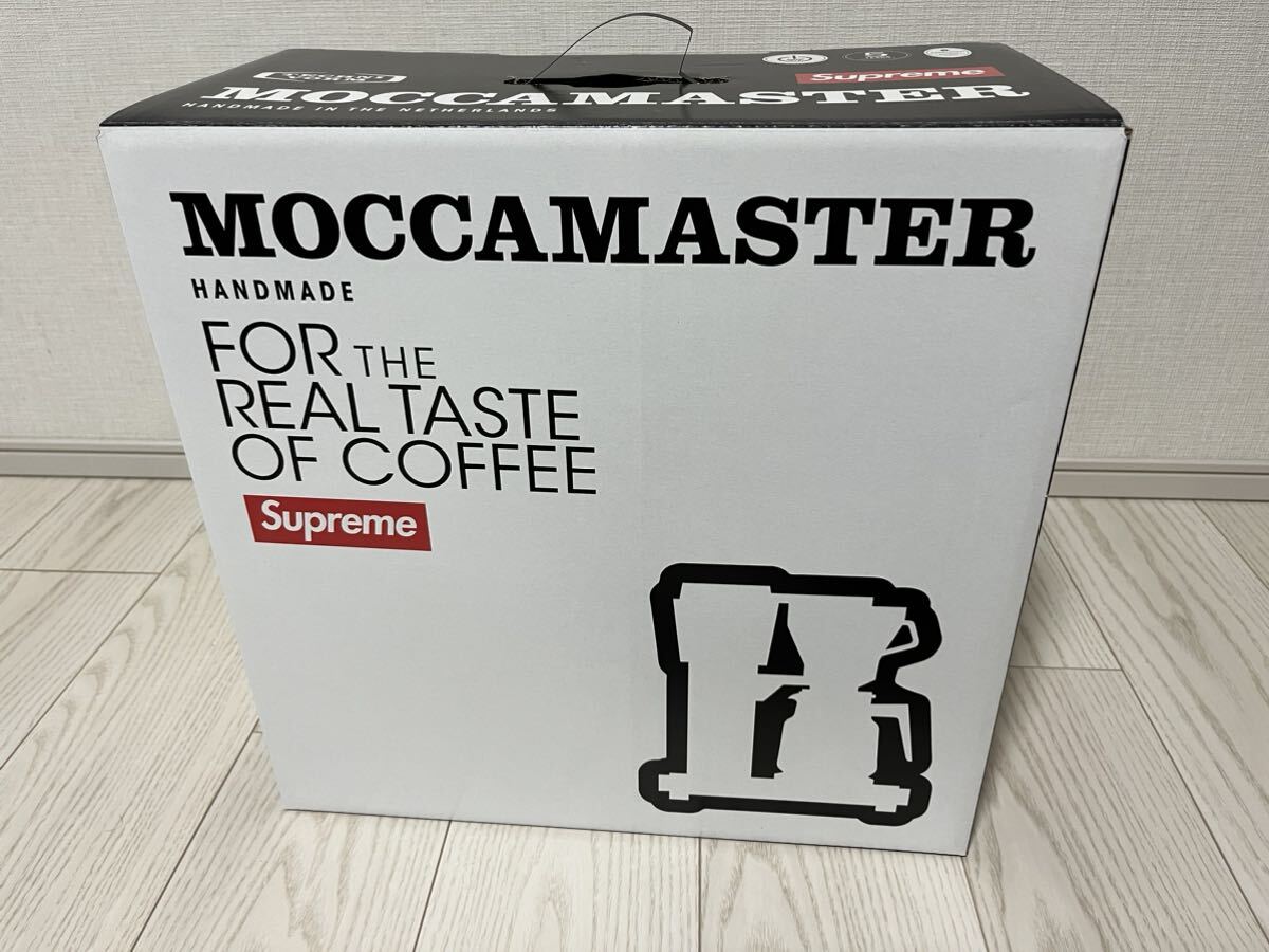 未使用品 コーヒー モカマスター シュプリーム supreme 赤 Moccamaster KBGV Select Coffee Maker Redの画像2