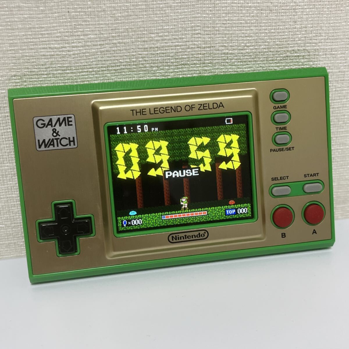 **1 иен старт ** бесплатная доставка ** Nintendo nintendo NINTENDO игра & часы (GAME&WATCH) Zelda. легенда ZL-35