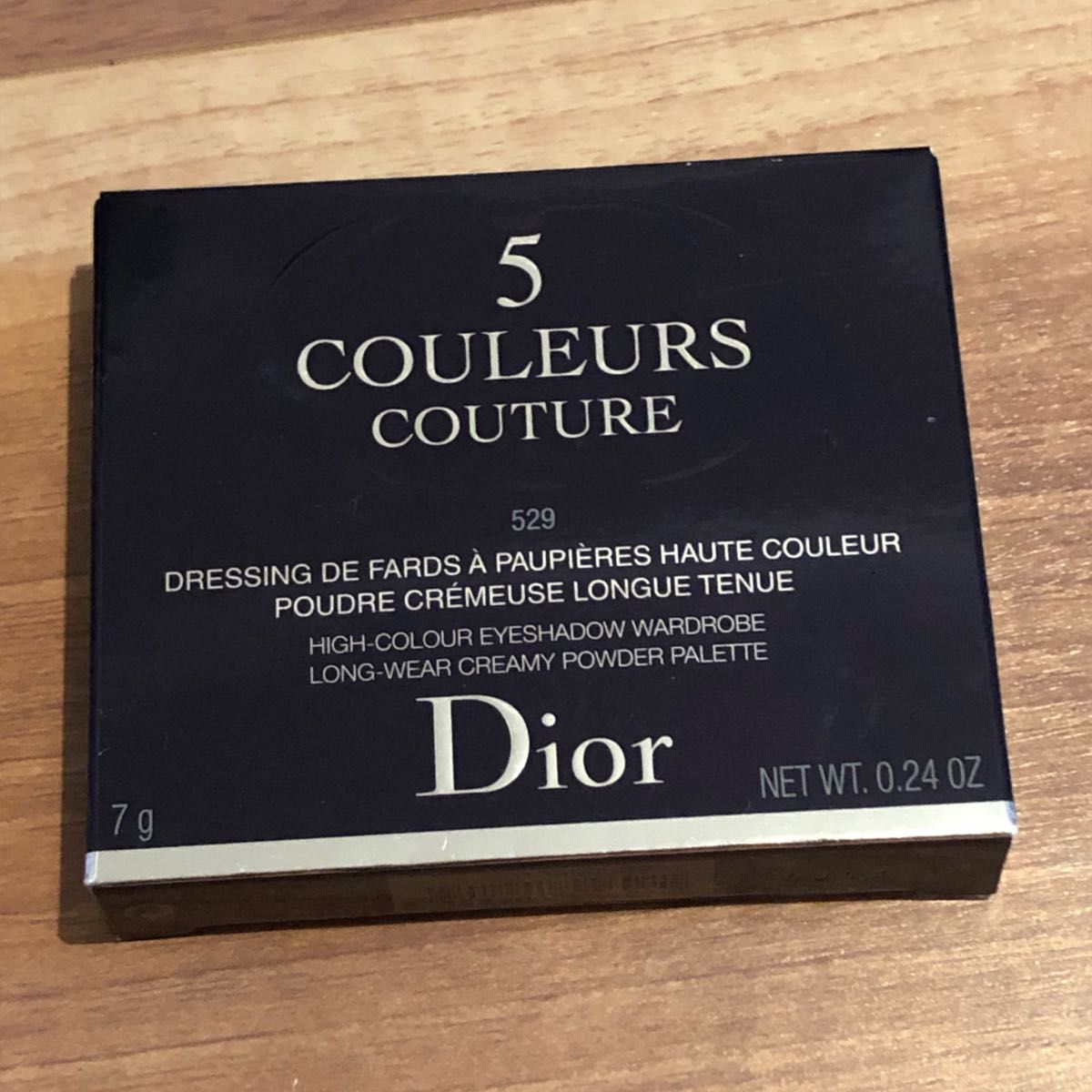 Dior ディオール　サンク クルール クチュール　529 ワイルドブラウン