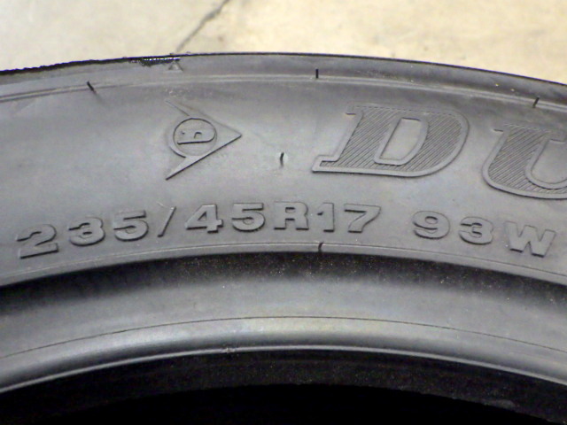 【D172】T0104084 送料無料・代引き可 店頭受取可 2020年製造 未使用品◆DUNLOP DIREZZA 03G（R3）◆235/45R17◆1本_画像5