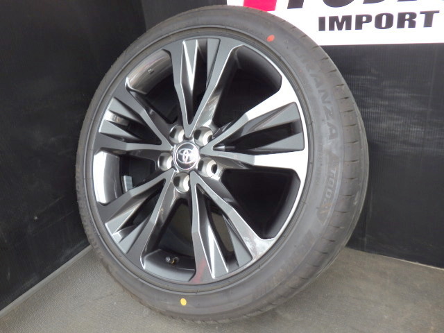 ホ夏【1098】FK5210414◆トヨタ カローラツーリング純正◆17x7.5J 5穴 PCD100 +50◆2024年 BS T002 215/45R17◆4本◆プリウス カローラなどの画像3