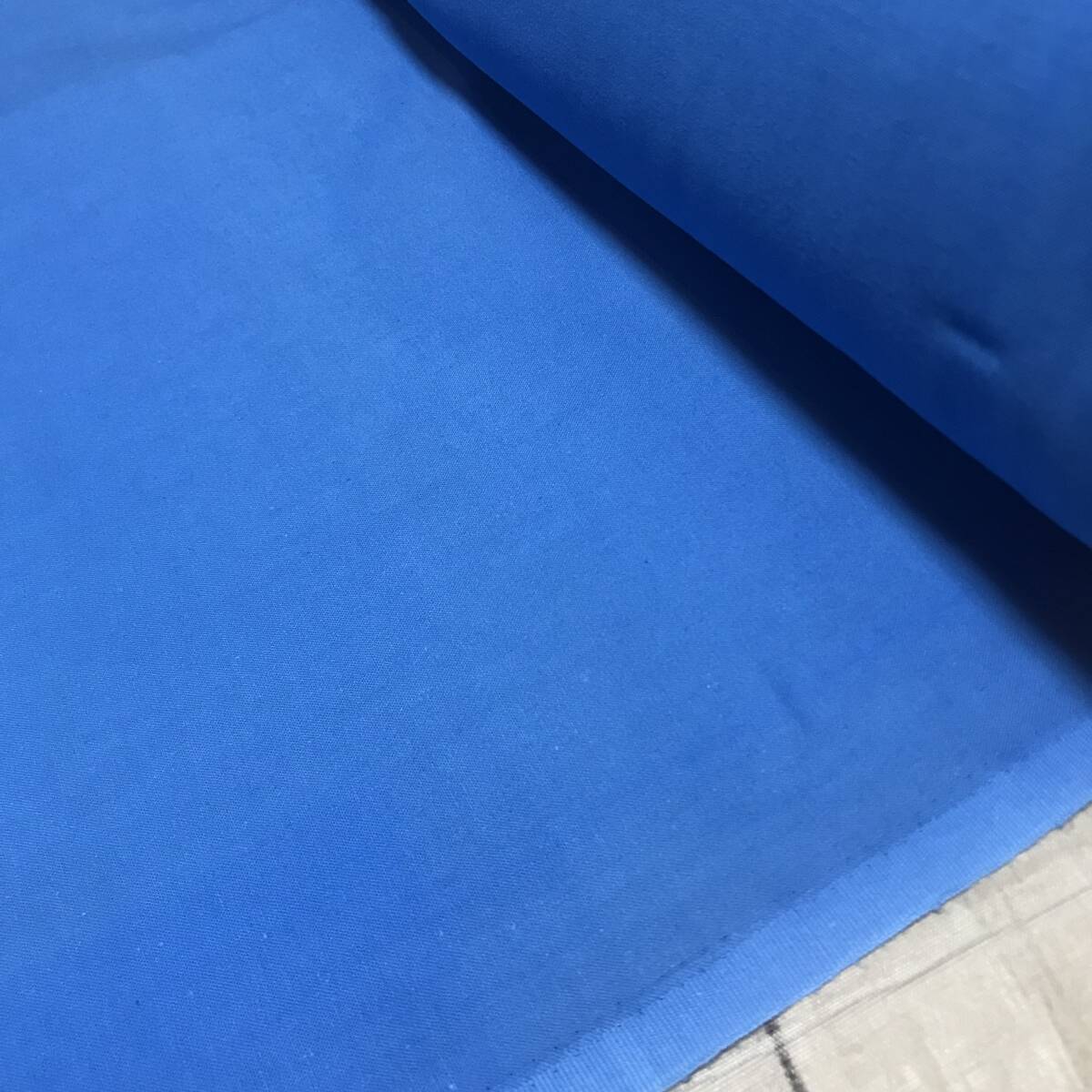 日本製　4m　VANCET18360　ブルー　シーチング　生地　ハギレ_画像1