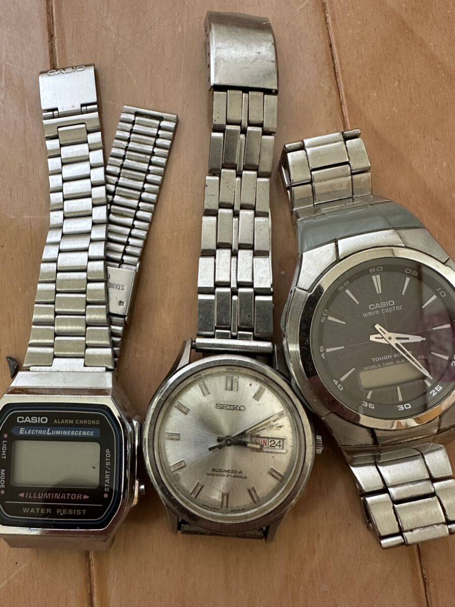 SEIKO CITIZEN CASIO ORIENT TECHNOS CYMA 腕時計15点の画像5