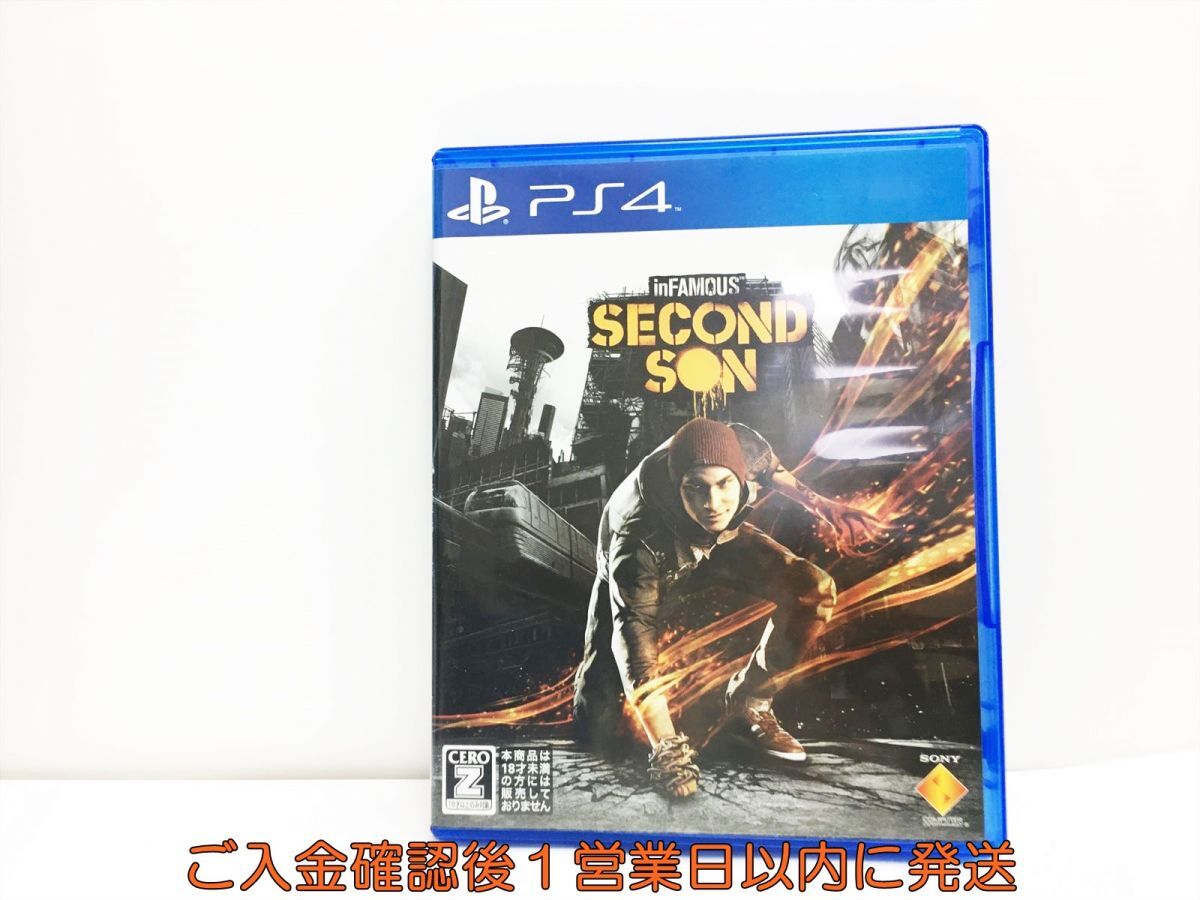 【1円】PS4 inFAMOUS Second Son プレステ4 ゲームソフト 1A0113-122wh/G1の画像1