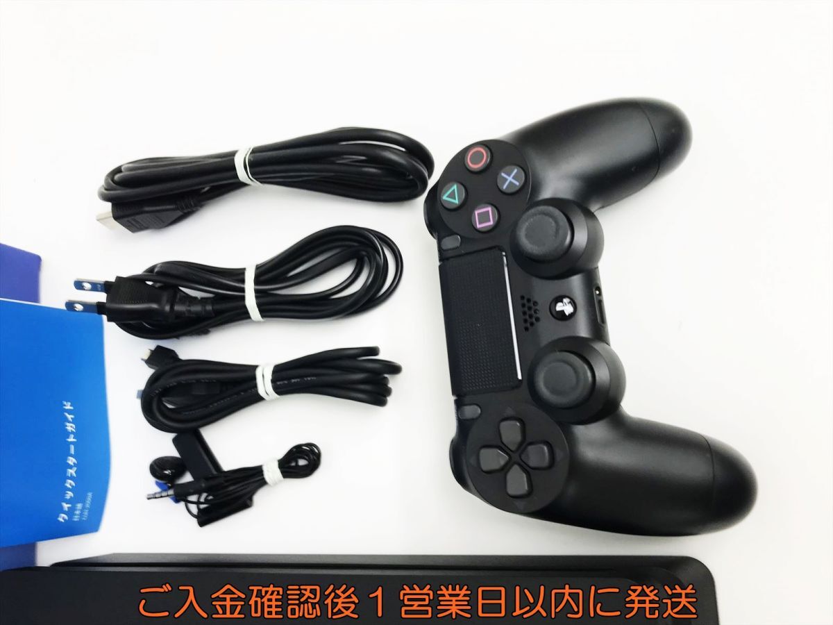 【1円】PS4 本体 セット 500GB ブラック SONY PlayStation4 CUH-2000A 初期化/動作確認済 プレステ4 L05-400os/G4の画像2
