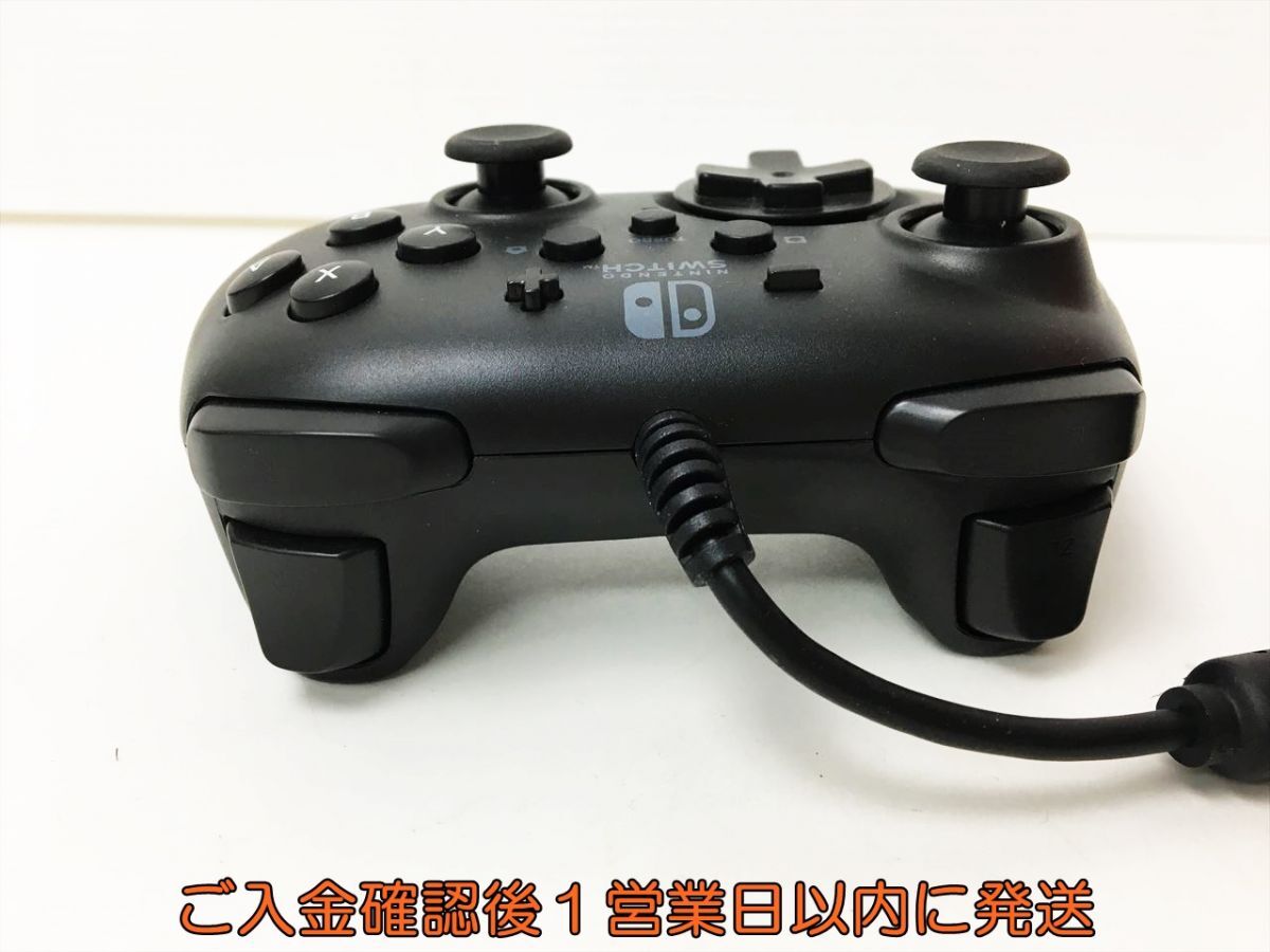 【1円】HORI ホリパッド for Nintendo Switch コントローラー ブラック NSW-001 USB 有線 動作確認済 スイッチ H04-313rm/F3の画像3