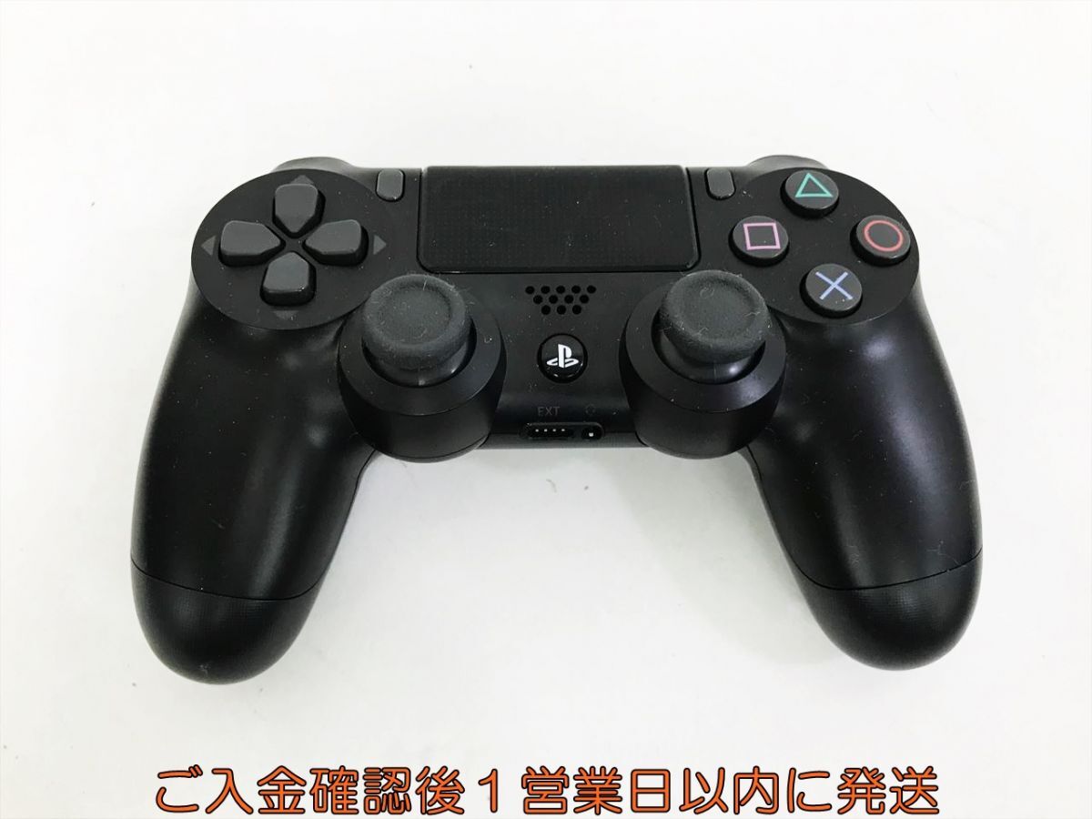 【1円】PS4 純正 ワイヤレスコントローラー DUALSHOCK4 ブラック 未検品ジャンク SONY PlayStation4 J07-159kk/F3の画像1