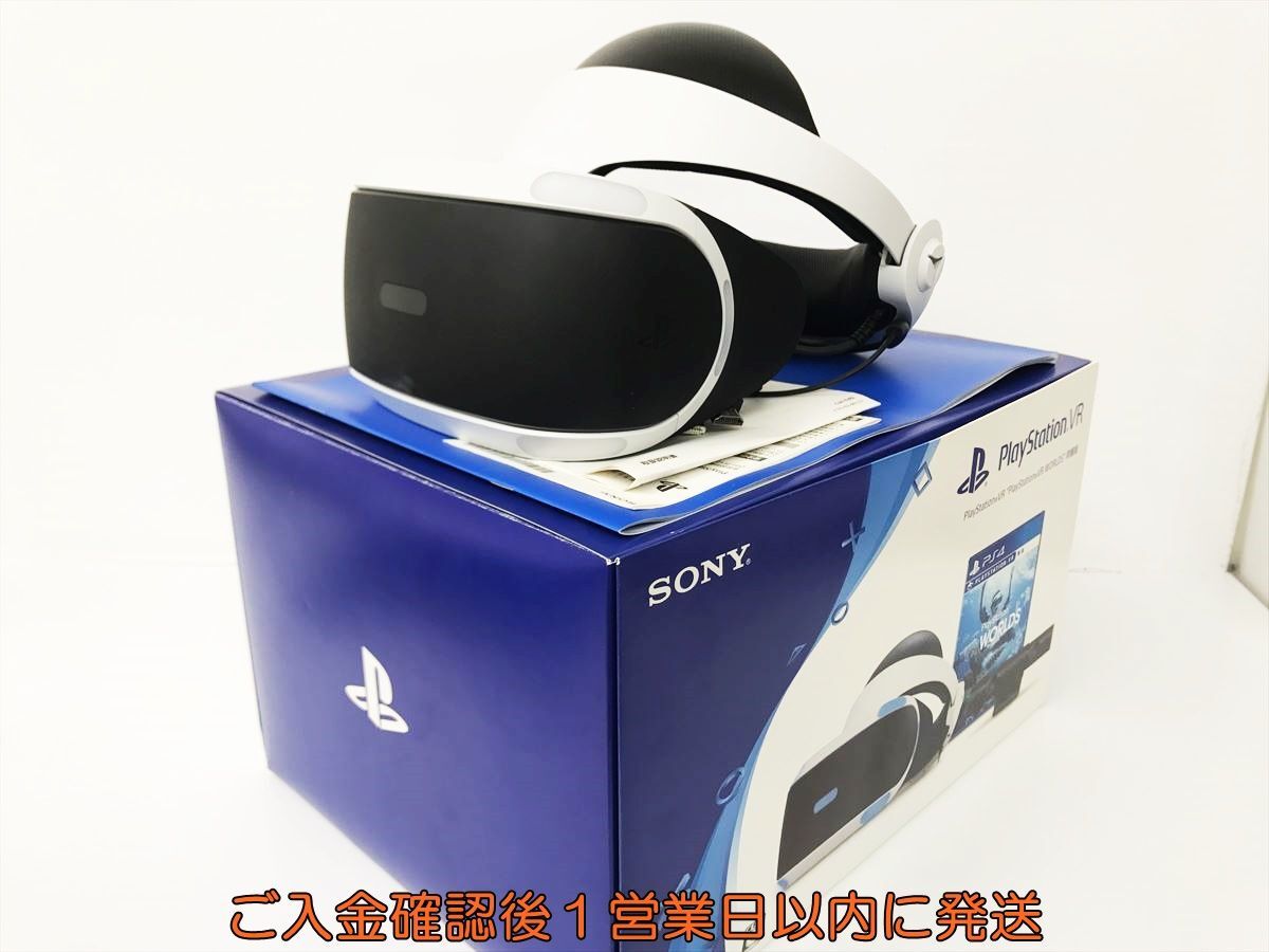 【1円】SONY PlayStation VR 本体 ヘッドセット PSVR CUH-ZVR2 動作確認済 PS4 PSVR カメラ同梱版 DC07-8785jy/G4_画像1