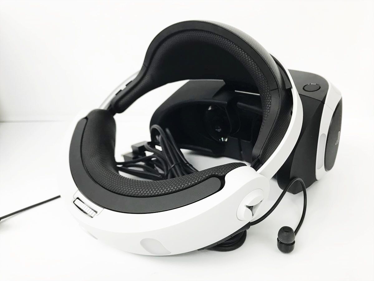 【1円】SONY PlayStation VR 本体 ヘッドセット PSVR CUH-ZVR2 動作確認済 PS4 PSVR カメラ同梱版 DC07-8785jy/G4_画像2
