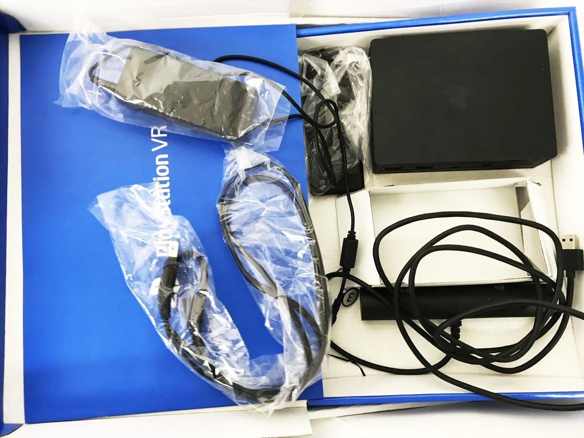 【1円】SONY PlayStation VR 本体 ヘッドセット カメラ同梱版 PS4 PSVR CUH-ZVR2 未検品ジャンク DC09-816jy/G4の画像2