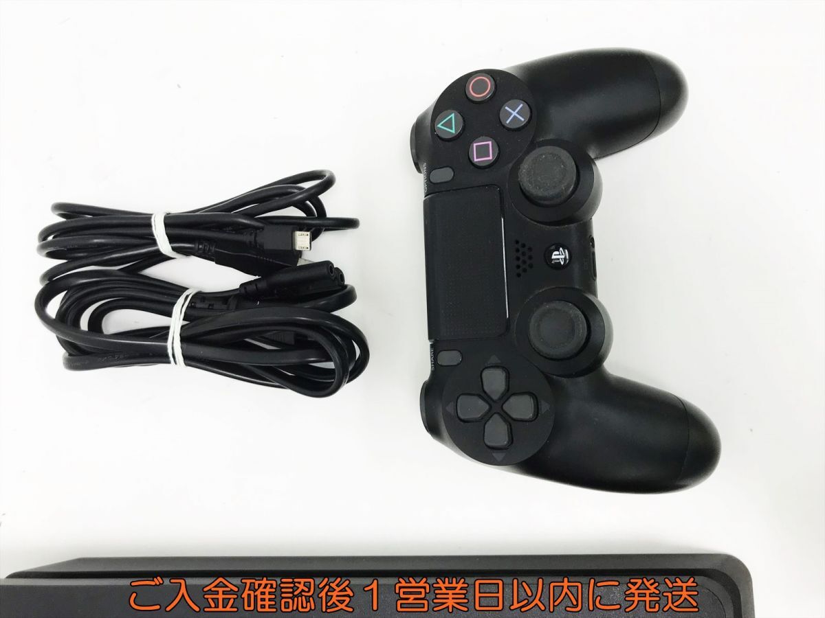 【1円】PS4 本体 セット 500GB ブラック SONY PlayStation4 CUH-2000A 初期化/動作確認済 FW9.60 H08-293tm/G4の画像2