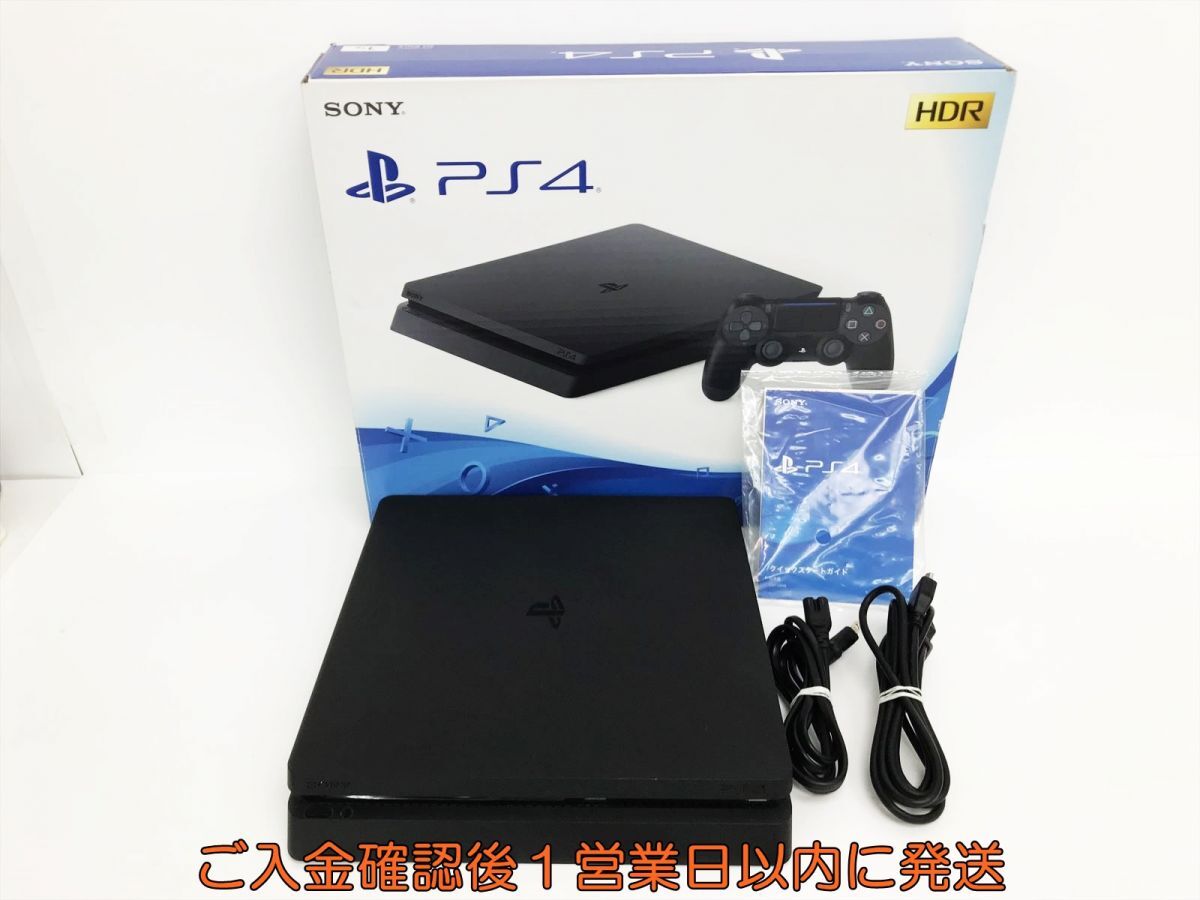 【1円】PS4 本体/箱 セット 1TB ブラック SONY PlayStation4 CUH-2200B 初期化/動作確認済 プレステ4 L07-453os/G4_画像1