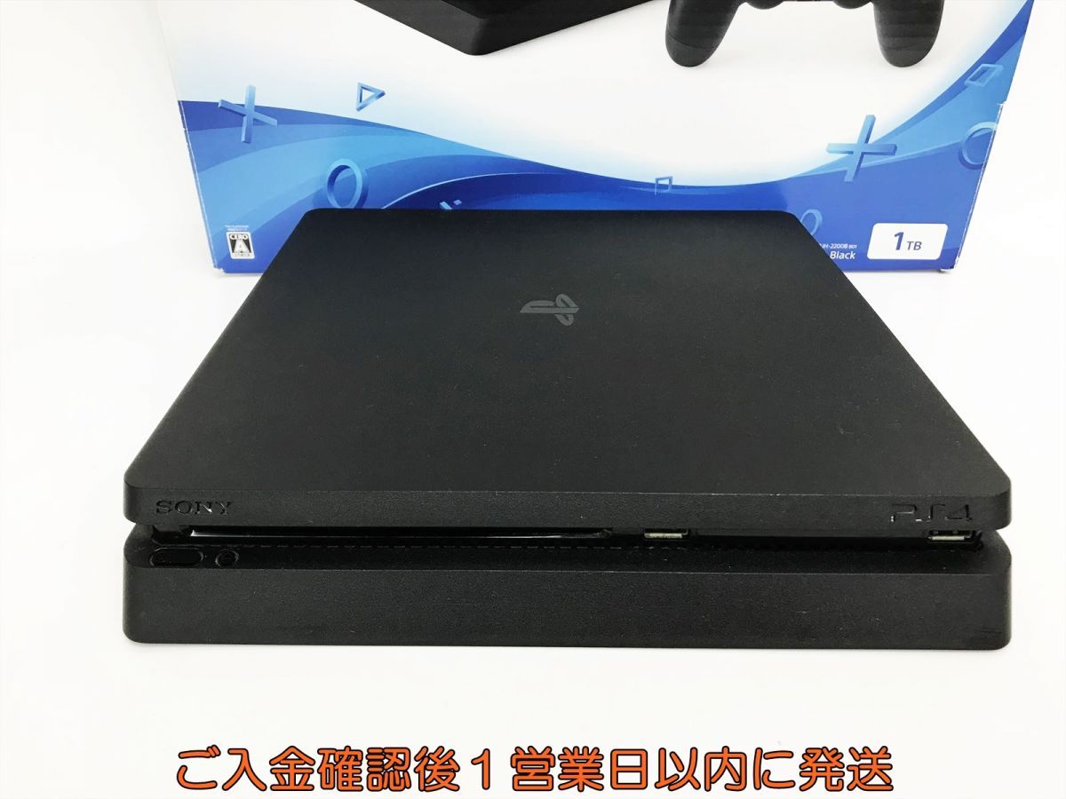 【1円】PS4 本体/箱 セット 1TB ブラック SONY PlayStation4 CUH-2200B 初期化/動作確認済 プレステ4 L07-453os/G4_画像2